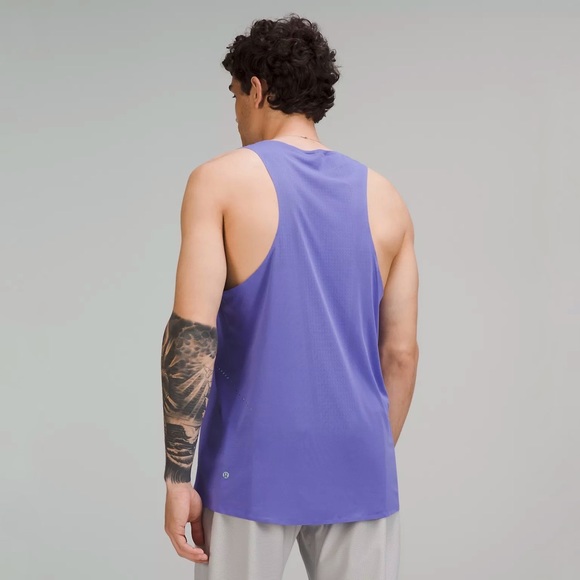 LAST ONE! NWT Lululemon Mens Fast and Free Singlet In Petrol Purple PRICE FIRM - Picture 5 of 9